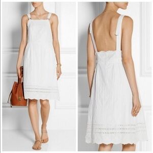 Sea New York White Backless Dress